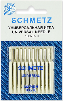 Иглы для швейных машин Schmetz №100 универсальные 10 шт
