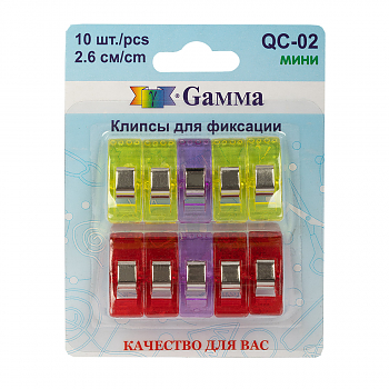 Прищепки для ткани Gamma QC-02