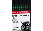 Иглы для промышленных машин Groz-Beckert DCx27 FFG/SES (Bx27FFG) №60/8